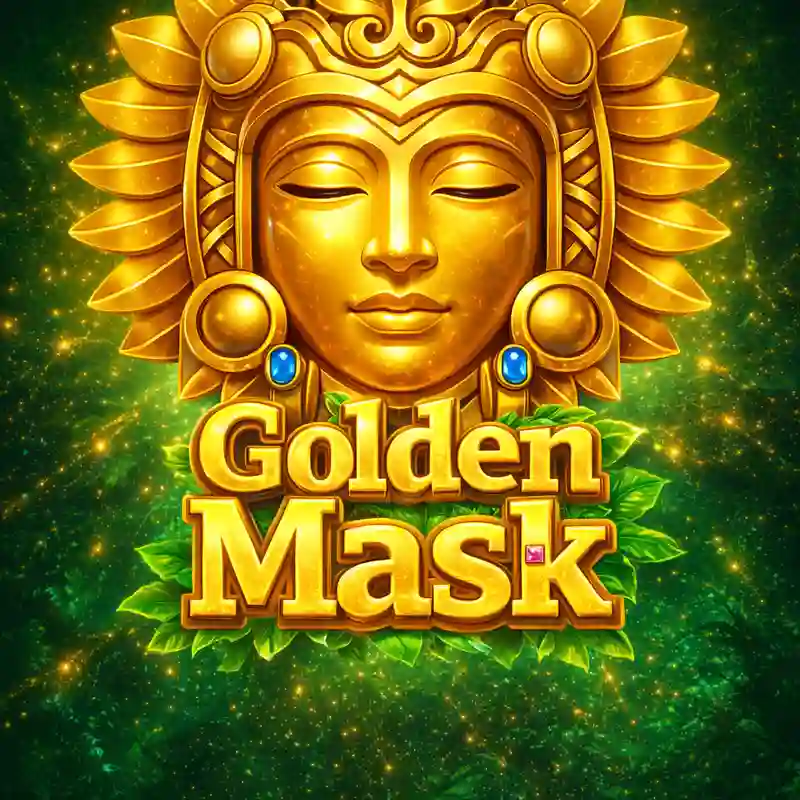 Golden Mask Slot Game Banner mwcbet